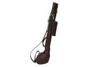 Piel Leather Driving Range Golf Caddy - Chocolate