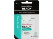 Reach JJ 009470 6 Clean Burst Dental Floss Spearmint Waxed 6 per Case