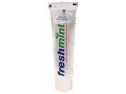 Freshmint NWI CG85 144 Clear Gel Toothpaste 0.85 oz. 144 Case