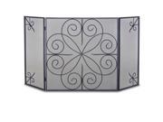 Napa Forge 19235 3 Panel Elements Fireplace Screen