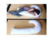 Living Healthy Products CBP 003 01 J Full Body Pillow with Hypoallergenic Synthetic Fiber Filler