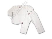 Isport UK4101A White Heavyweight Karate Uniform No. 1