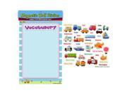 American Educational Products MAG 113 Transportation Vocabulary Magnetic Wall Sticker