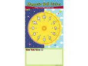 American Educational Products MAG 118 Tell The Time Magnetic Wall Sticker