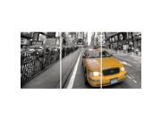 Crearreda CR 58406 Yellow Taxi Panoramic Wall Sticker