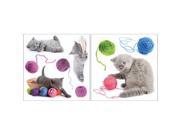 Crearreda CR 54452 Playful Cats Wall Stickers Pack of 2