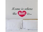 Crearreda CR 62123 Home Is Were The Heart Is Wall Decals