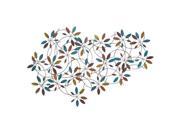 Woodland Import 96932 Classic Metal Leaf Wall Decor with Modern Style