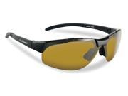 Flying Fisherman 7812BY Maverick Polarized Sunglasses Black Frames With Yellow Amber Lenses