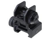 UTG MNT 951 Flip Up Rear Sight With Windage Adj Dual Aiming Apertures