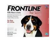 Merial TOPSPOT6-RED Frontline Topspot 6 Pack Dog 89 Lbs. & 