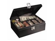 MMF 221613004 Anti-Theft Security Cable Cash Box - Black