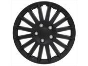 Pilot Automotive WH521 15C B 15 In. Indy Wheel Cover Black