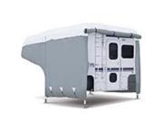 Classic Accessories 80 036 143101 00 Deluxe Camper Cover Model 1 Gray and White