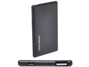Black Portable Power Charger 1800 mAH Lithium Polymer