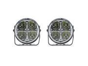 Pilot Automotive NV 2037W 3 In. Round 4 LED Daytime Running Lamp Accent Light