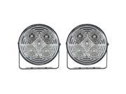 Pilot Automotive NV 2038W 4 In. Round 5 LED Daytime Running Lamp Accent Light