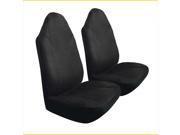 Pilot Automotive SC 399E Microsuede Seat Cover Black 1 Piece