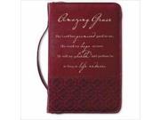 Zondervan Gifts 114616 Bi Cover Amazing Grace Large Rich Red