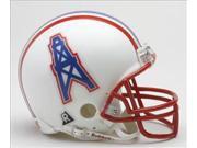 Creative Sports RD OILERS MR Z2B Houston Oilers 1981 1996 Throwback Riddell Mini Football Helmet