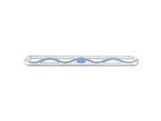 Acme United Corporation 15530001 12 Plastic Wave Ruler Standard Metric Blue