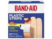 Johnson Johnson 100563500 Plastic Adhesive Bandages 3 4 x 3 60 Box