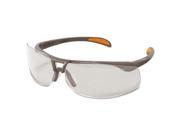 Sperian Protection Americas S4210 Protege Safety Glasses Ultra dura Anti Scratch Sandstone Frame Clear Lens