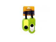 Naftali TLC340LG Water Resistant Ps Luggage Tags Lime Green 2 Pack