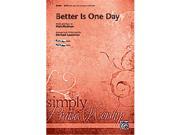 Alfred 00-29289 Better Is One Day - Music Book