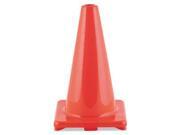Hi-visibility Vinyl Cones 18" Tall Orange