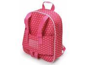 Badger Basket 13961 Doll Travel Backpack Star Pattern
