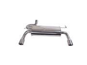Rugged Ridge 17606.75 Stainless Steel Cat Back Exhaust System 07 14 Jeep Wrangler