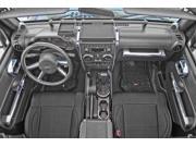 Rugged Ridge 11156.91 Interior Trim Accent Kit Chrome 07 10 Jeep Wrangler JK