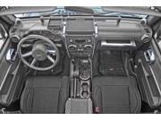 Rugged Ridge 11156.92 Interior Trim Accent Kit Chrome 07 10 Jeep Wrangler JK