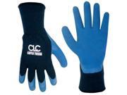 Custom Leathercraft 2032M Medium Super Therm Latex Dip Gripper Gloves