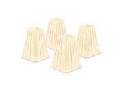 Honey Can Do International STO 01876 Bed Risers 4pk off white