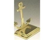 Mayer Mill Brass ABS 1 Anchor Book Ends Small Pair