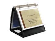 Lion Office Products LIO40008BK Ring Binder Easel .75in. Cap Horizontal 11in.x8 .50in. Black