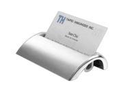 Aeropen International DT 61 Metal Aluminum Desktop Card Holder in Folded Box