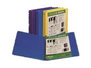 Samsill Corporation 18598 Recycled Economy Pocket View Binder 1.5in Asst