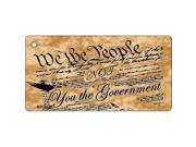 Smart Blonde KC-2335 We The People Novelty Key Chain Smart Blonde KC-2335 We The People Novelty Key Chain