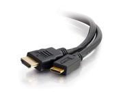 C2G 1ft High Speed HDMI to HDMI Mini Cable with Ethernet
