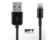 Pilot Automotive CA-4221E MFI Apple Lightning Cable, Black