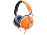 IDANCE HIPSTER704 Cup Headphones with inline Mic Orange White