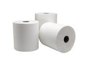 Wausau Papers 44040 8 in. x 1000 ft. Double Nature Universal Roll Towel White