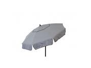 Heininger Holdings 1420 Euro 6 ft. Umbrella Thin Stripe Grey