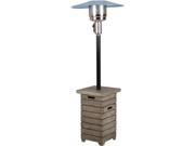 Bond Convection Heater Stainless Steel Gas Propane 12.31 kW 302 Sq. ft. Coverage Area Outdoor Brown