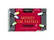 Sargent Art Non-Toxic Large Oil Pastel - Assorted Color, 