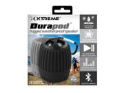 Xtreme Cables 51471 Durapod Rugged Weatherproof Speaker Black Grey