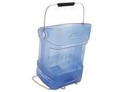 Rubbermaid Commercial Products 9F54TBL Ice Tote With Hook Assembly 5.5 gallon Blue